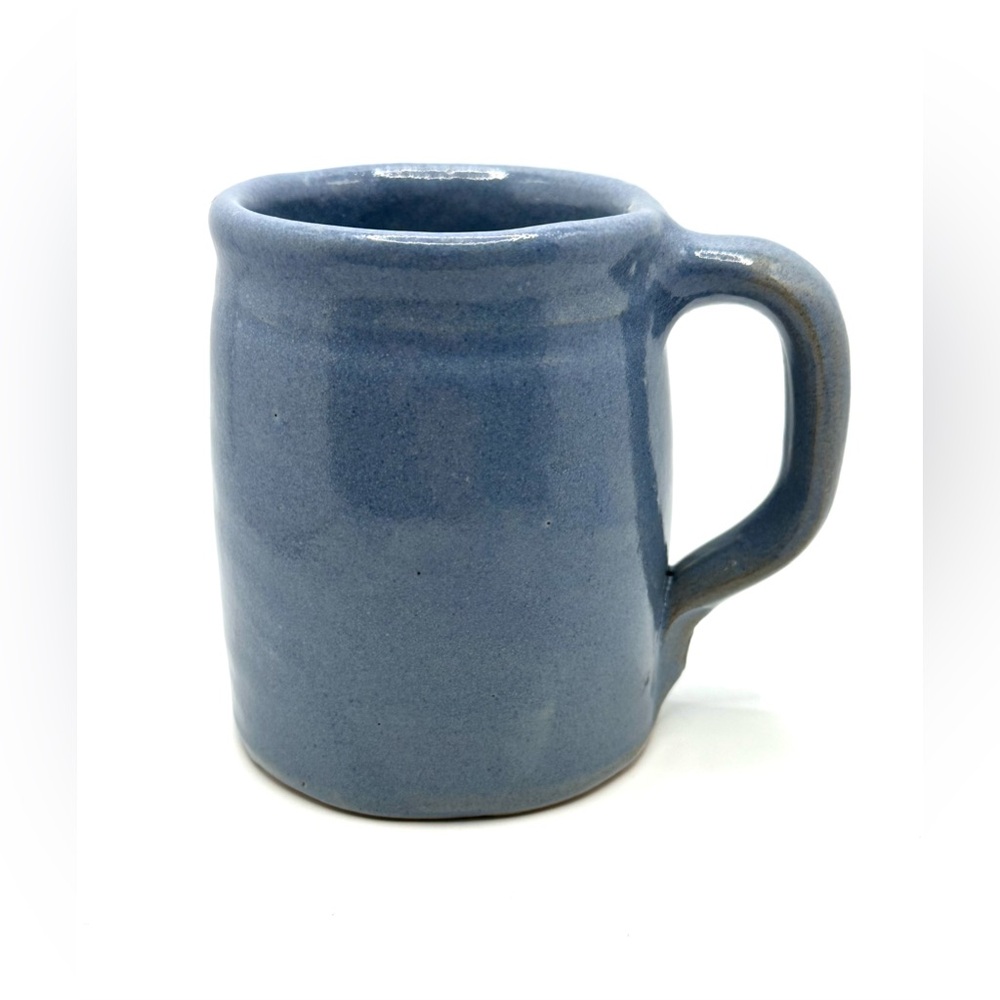 Evan’s Pottery Handmade Light Blue Coffee Mug Arden NC